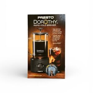 Presto 02937 Dorothy™ Electric
Rapid Cold Brewer